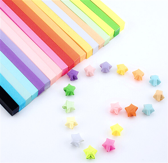 Quilling Paper Strips - 80 peças tiras de papel para