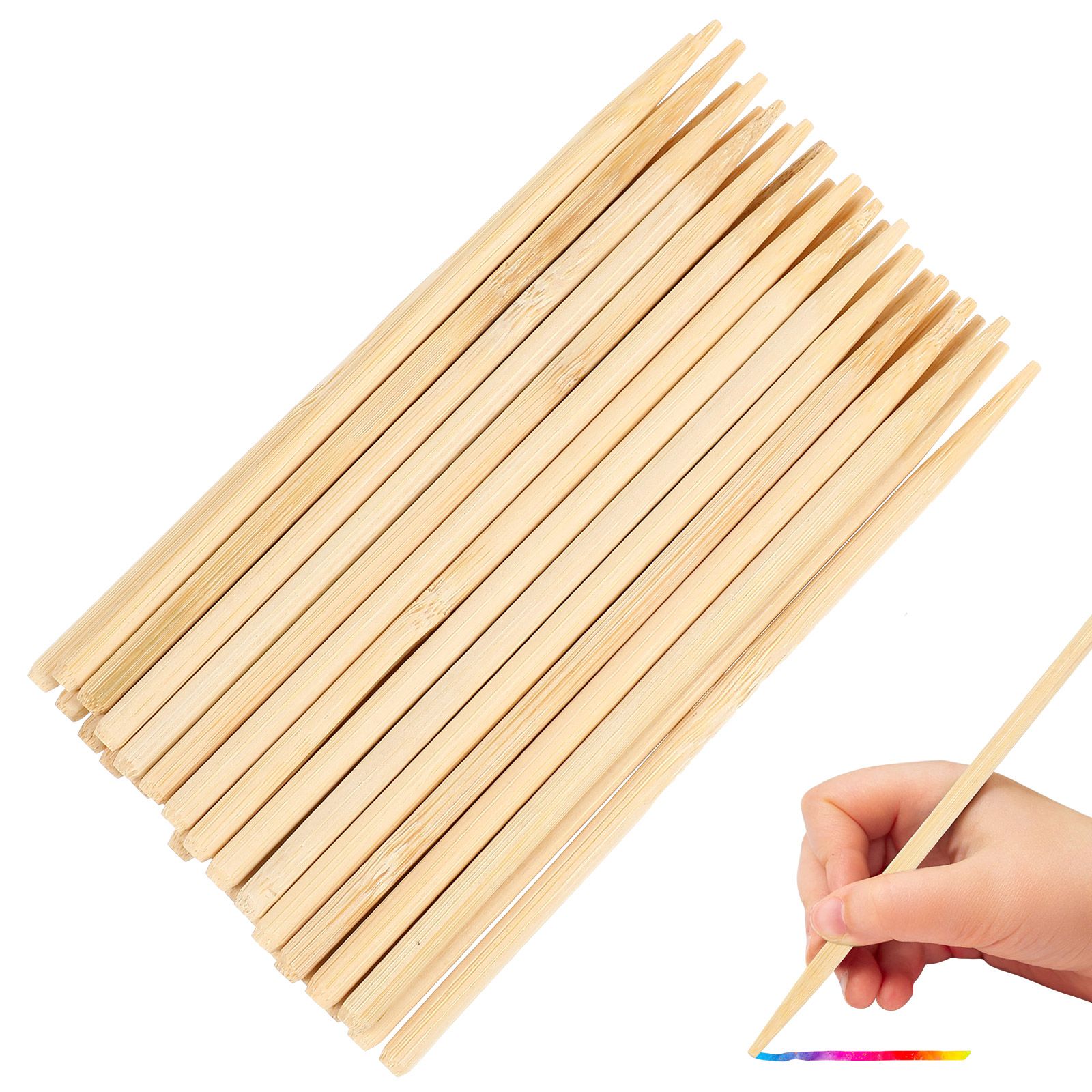 Art Craft Stick - 30 pçs de madeira pintura de