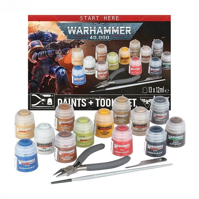 Gouache Paint Set - Conjunto de Ferramentas para Pintura com