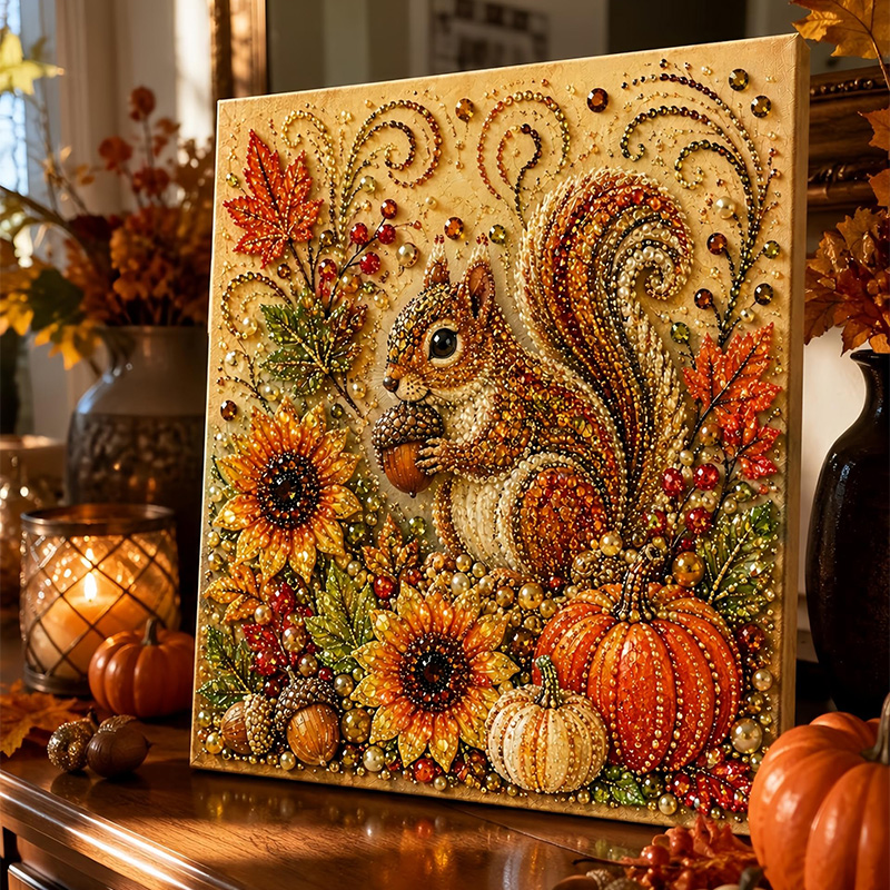 Art And Craft Autumn - Kit DIY de Pintura Diamante 3D