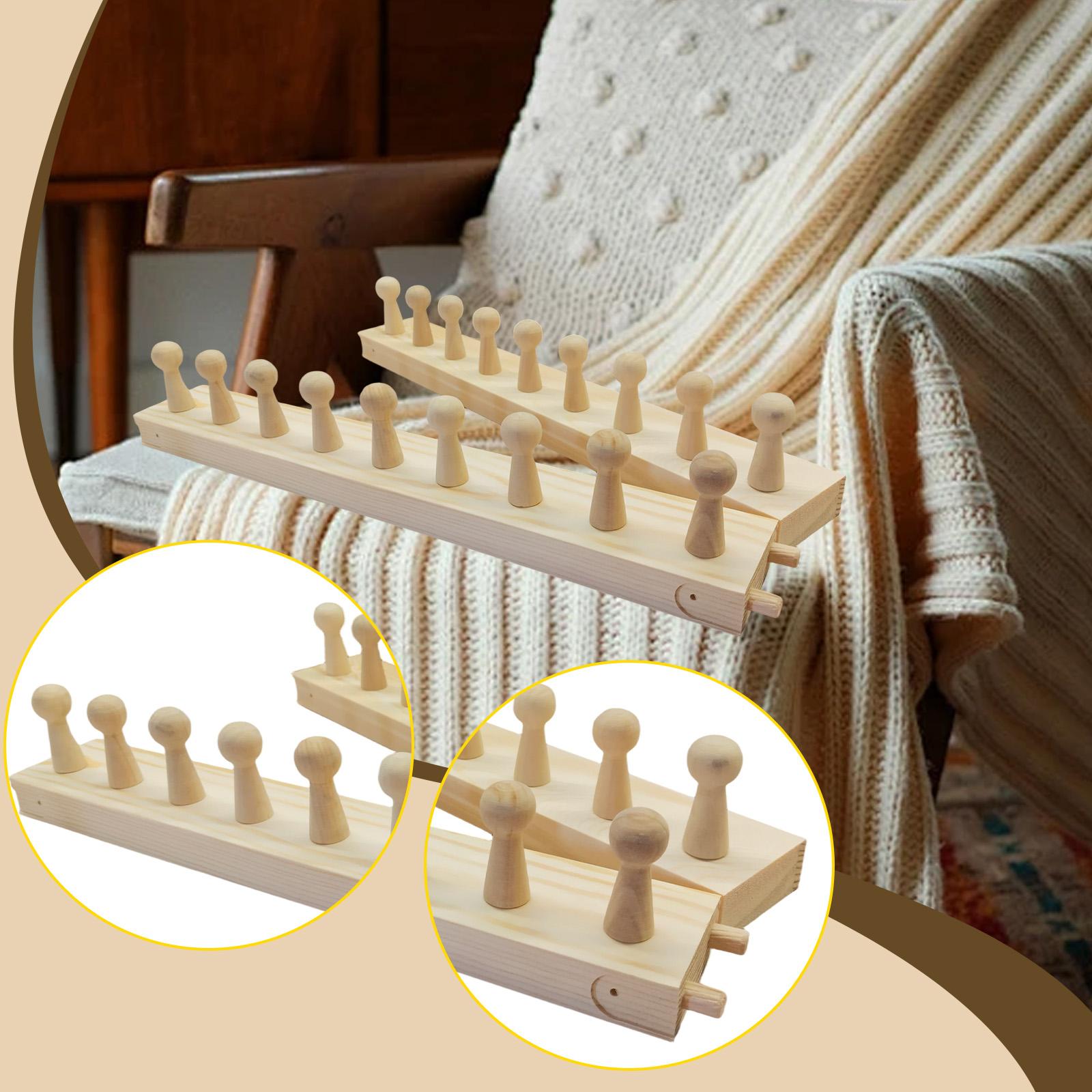 Loom Weaving Frame - Mini tear de tecelagem com moldura