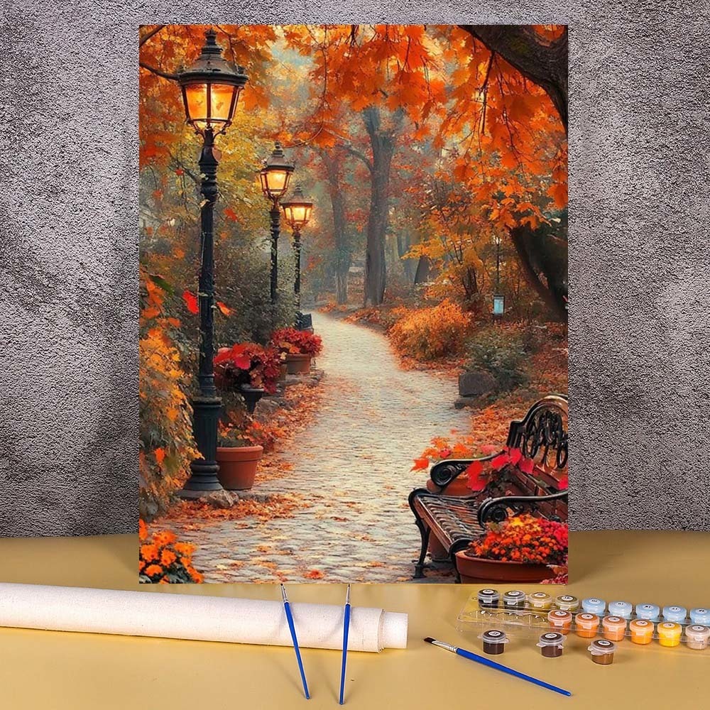 Art And Craft Autumn - 1 unidade de pintura por números