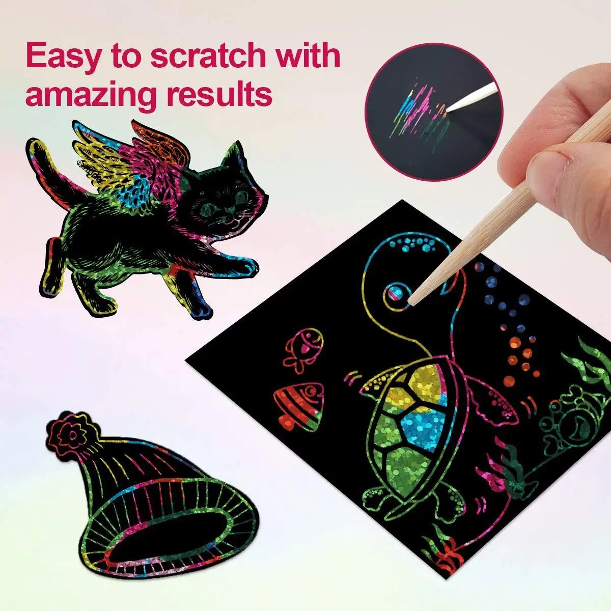 Art Craft Stick - Muitos kits criativos de cartões de