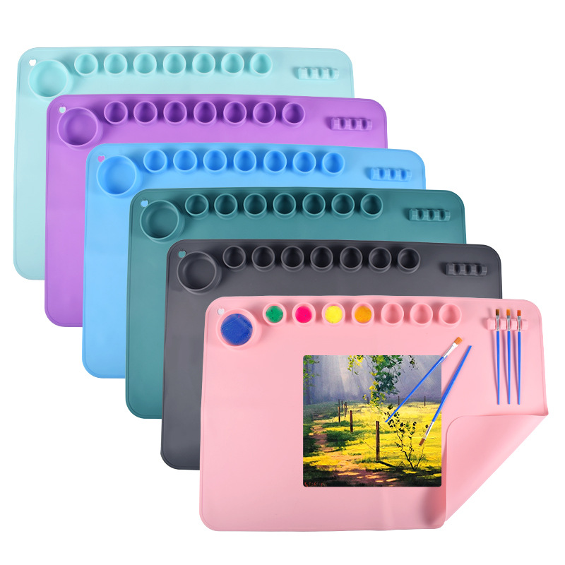Art Craft Stick - Non-Stick Silicone Pintura Mat, Pintura a