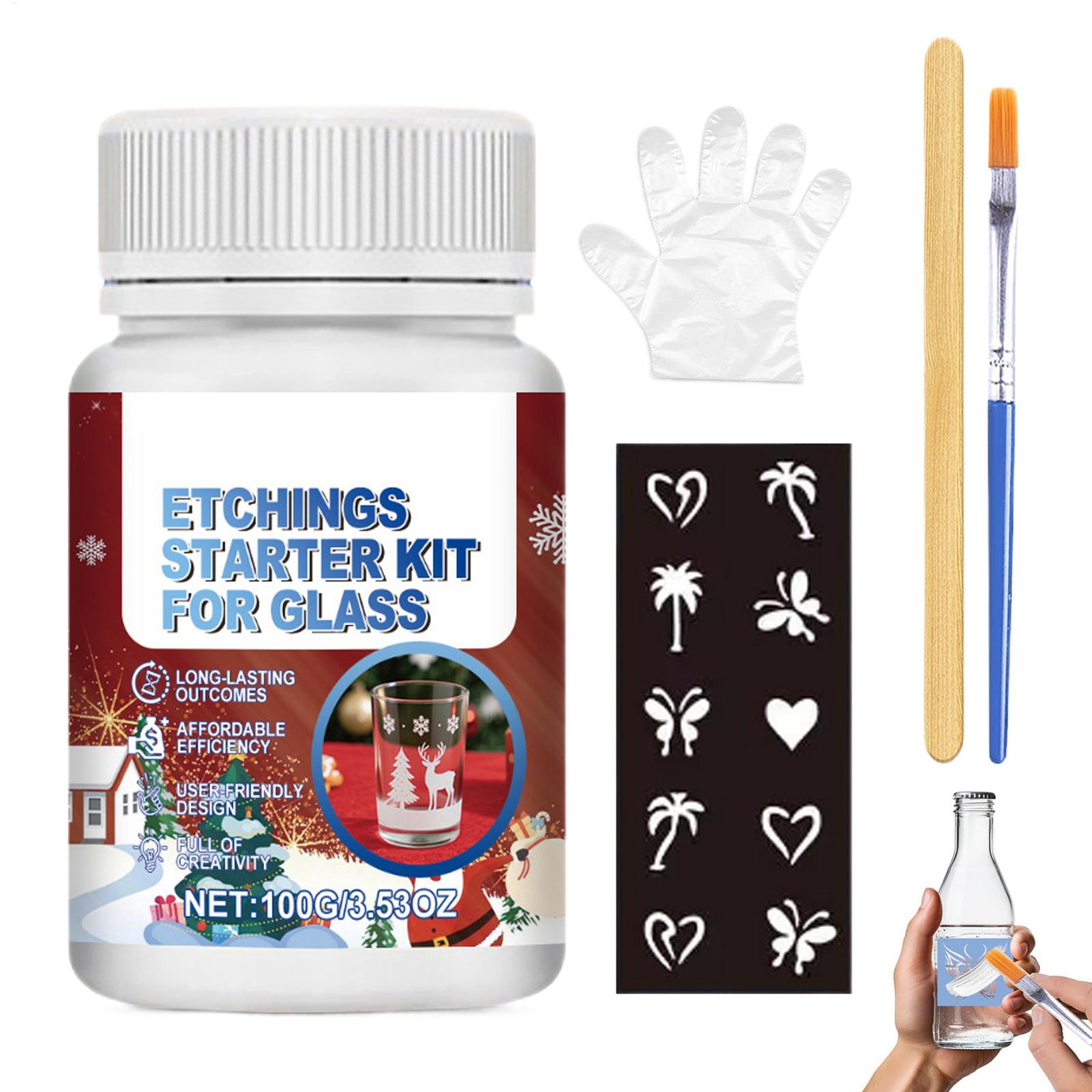 Art Craft Cup - Kit de gravação em vidro, kit