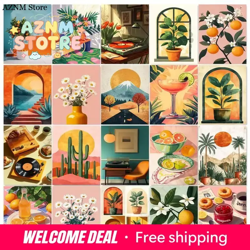 Art Craft For Adults - GATYZTORY Kit de Pintura por Números