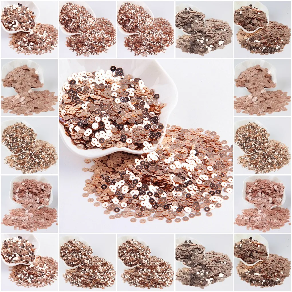 Art Craft Cup - Lantejoulas champanhe 3mm -10mm copo de