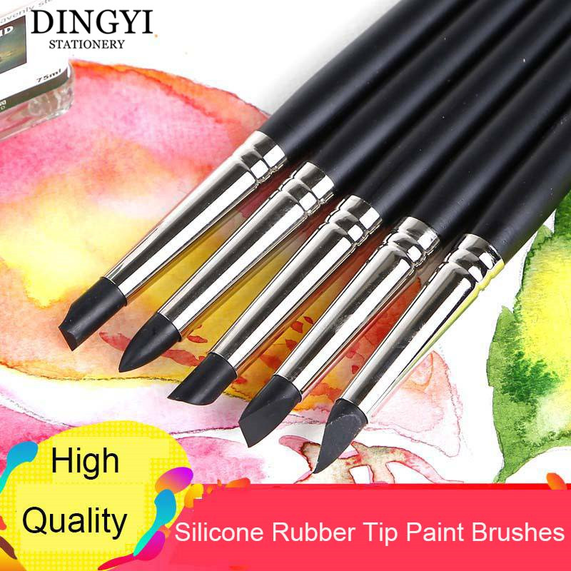 Gouache Paint Set - Pincéis de pintura com ponta de
