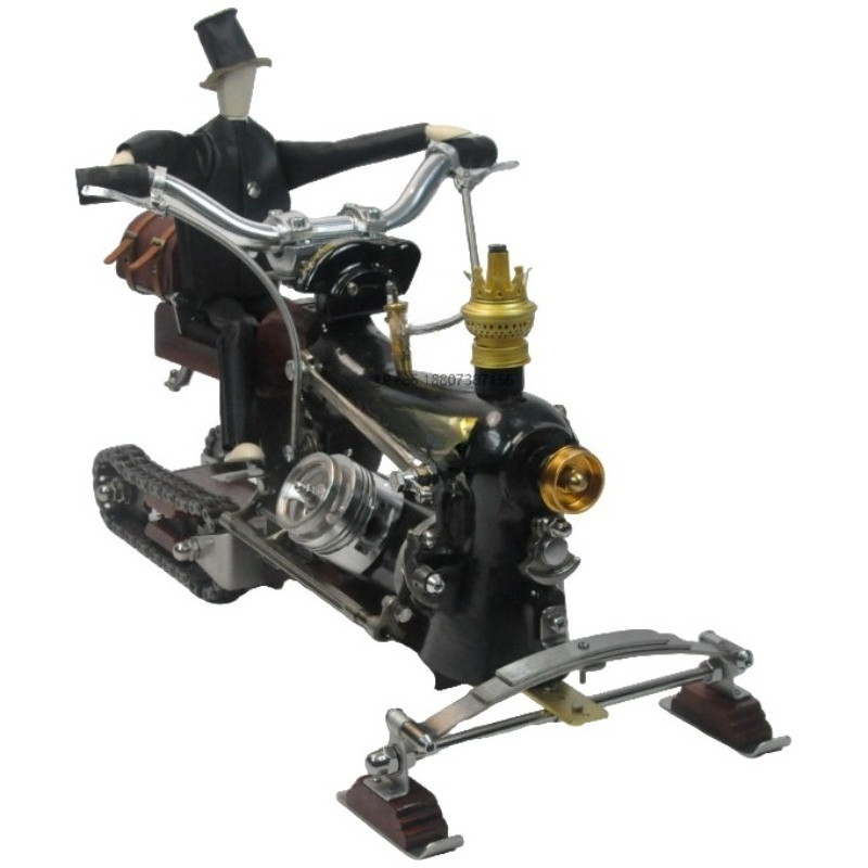 Art Crafts - modelo de snowmobile: uma peça de