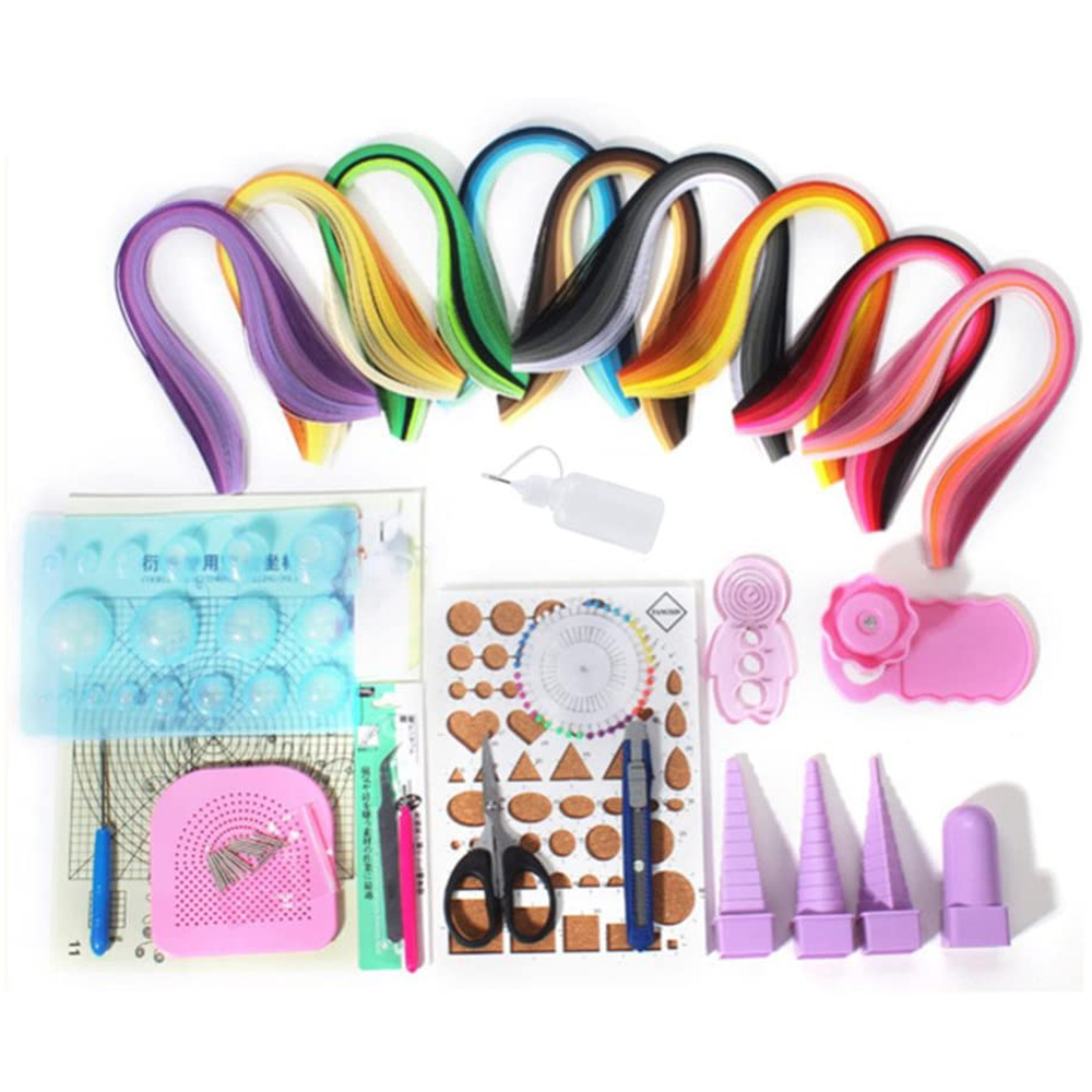Quilling Paper Strips - Conjunto de 18 tipos de ferramentas