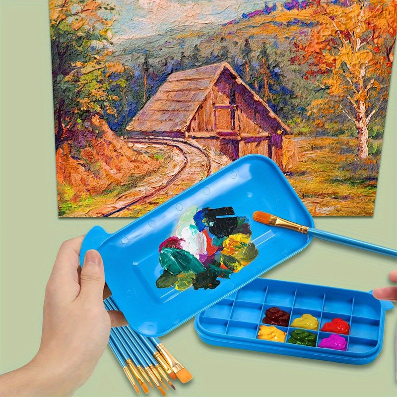 Bacia 3 em 1 para Limpeza de P - Gouache Paint Set avaliação e preço