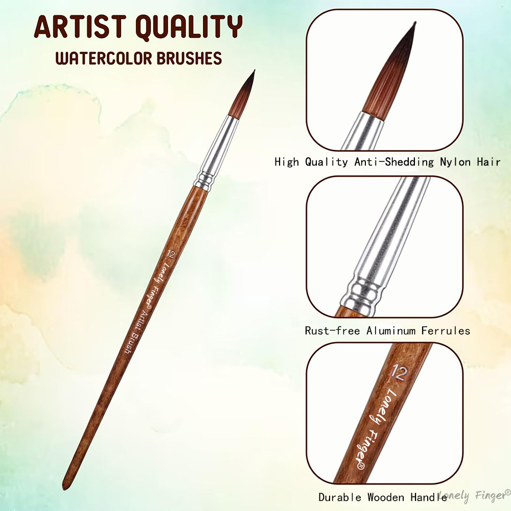 12pçs pincéis de pintura de aq - Gouache Paint Set avaliação e preço