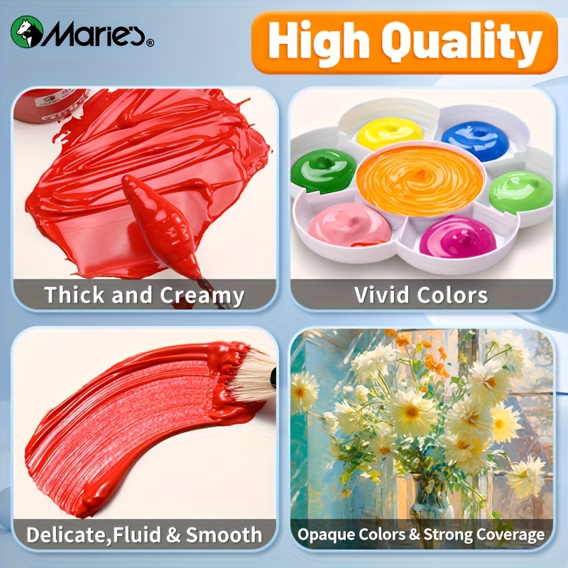 Conjunto de tinta guache 36 co - Gouache Paint Set avaliação e preço