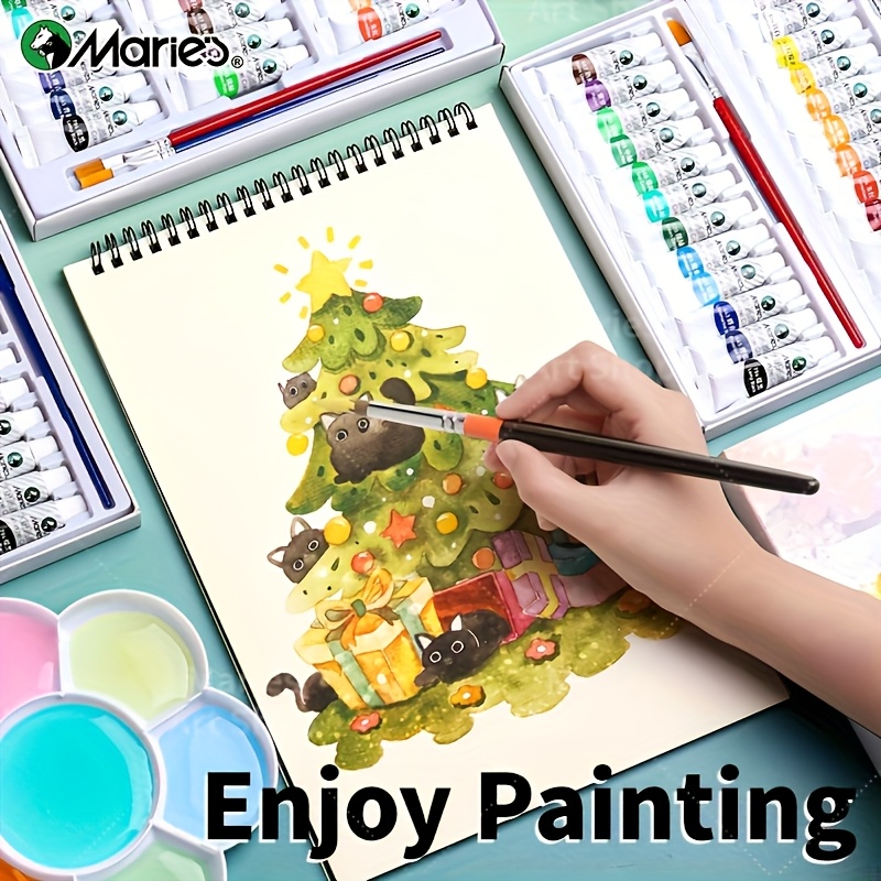 Conjunto de tinta guache 36 co - Gouache Paint Set avaliação e preço