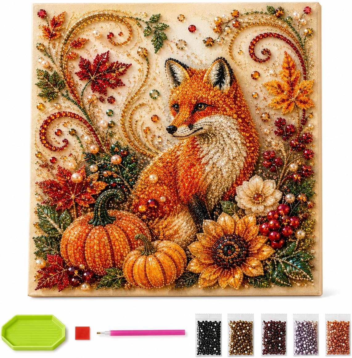 Kit de Pintura com Pérolas Dia - Art And Craft Autumn avaliação e preço