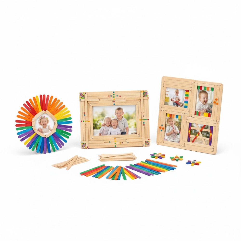 50 peças de palitos de picolé  - Art Craft Stick avaliação e preço