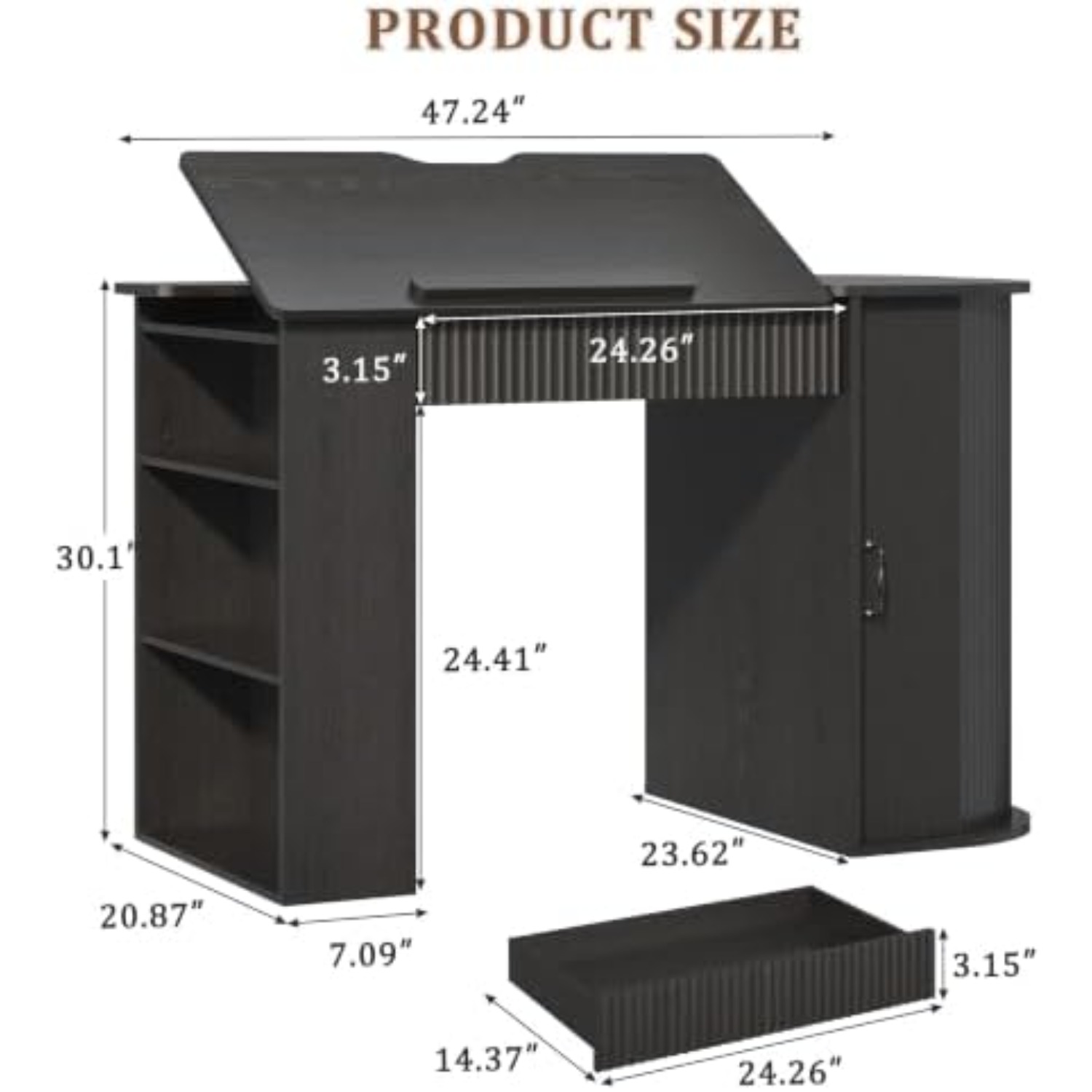 Mesa de Desenho com Armário de - Art Crafts avaliação e preço