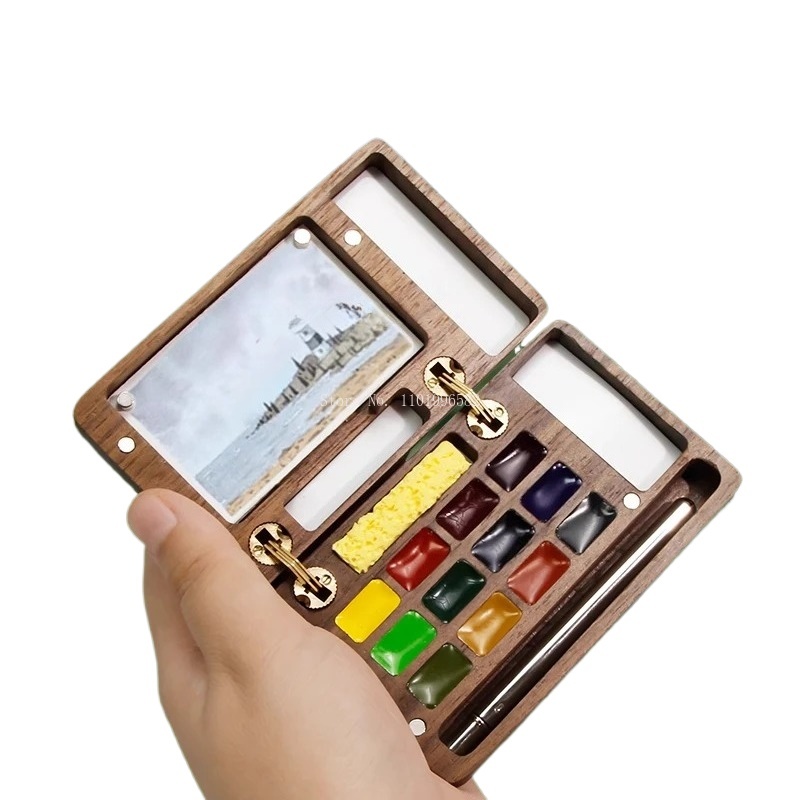 Caixa de Pintura Portátil em M - Gouache Paint Set avaliação e preço