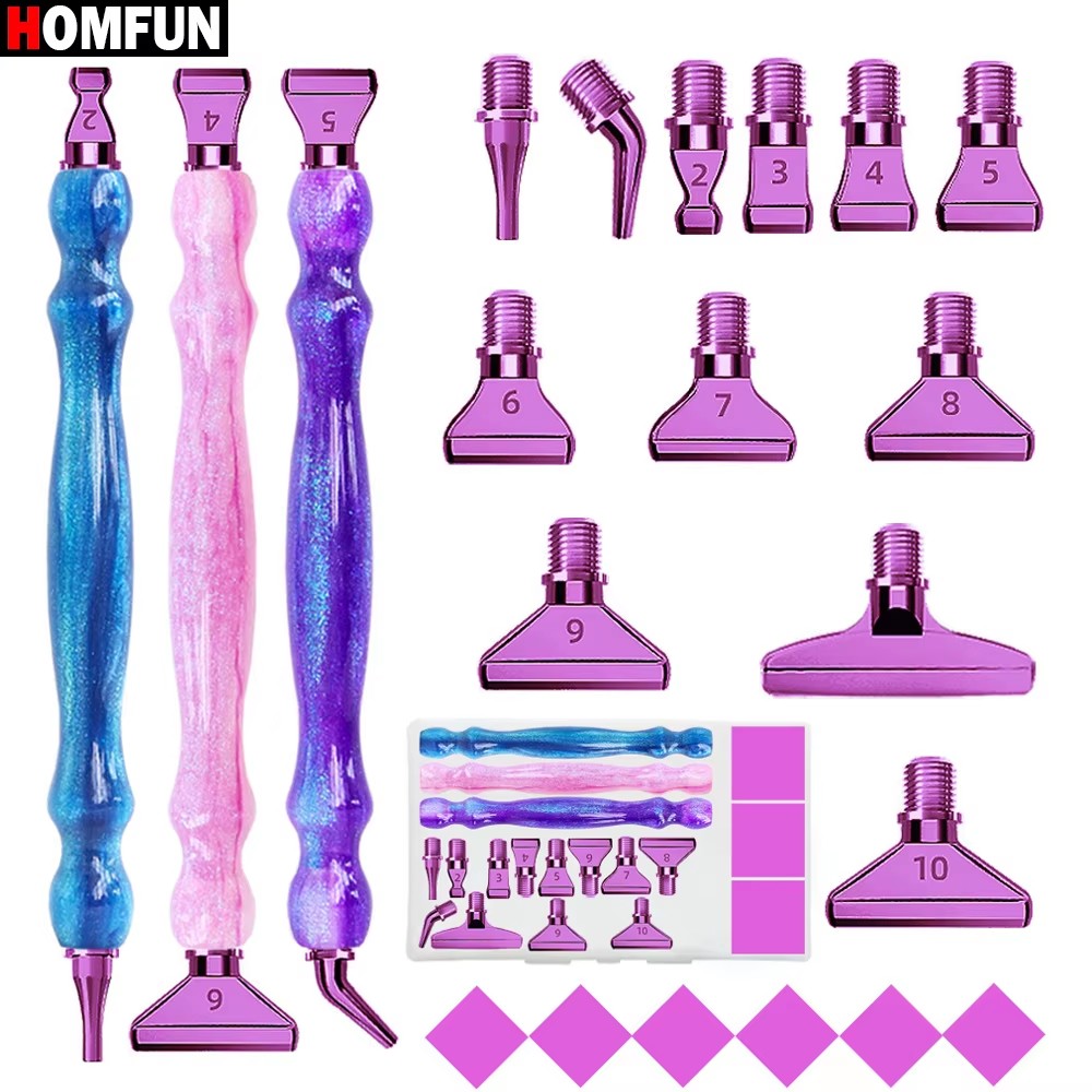 HOMFUN-Pintura Diamante Pen Se - Art Craft Kite avaliação e preço