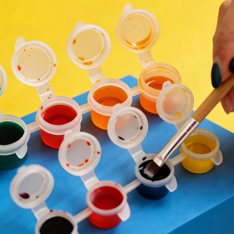 10/30/50PCS Potes de Tinta Vaz - Art Craft Cup avaliação e preço