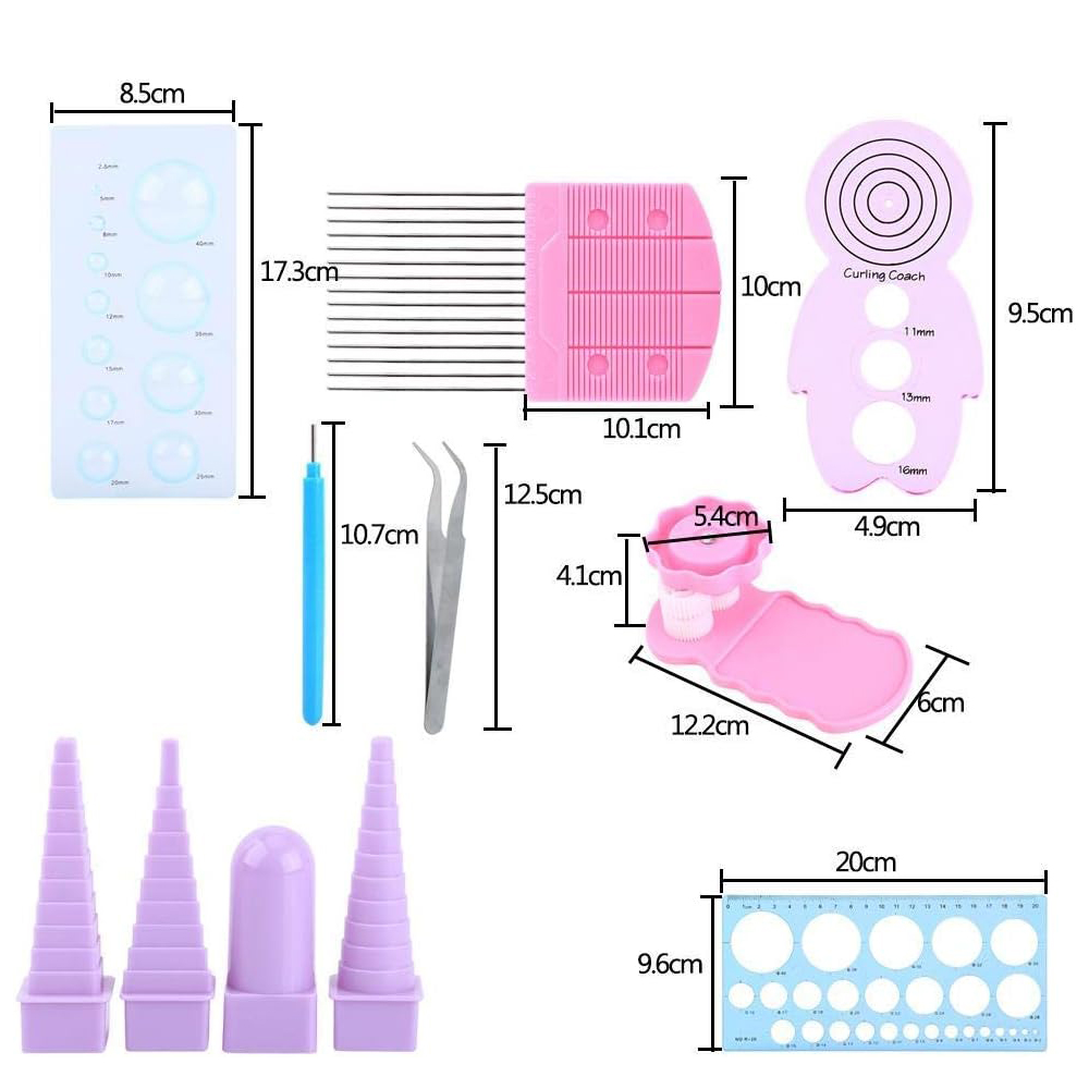 Papel colorido Quilling Tool K - Quilling Paper Strips avaliação e preço