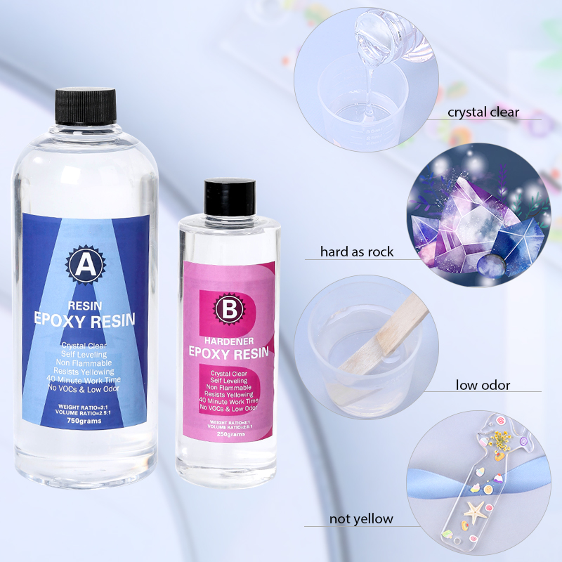 Kit de resina epóxi cristalina - Art Craft Stick avaliação e preço