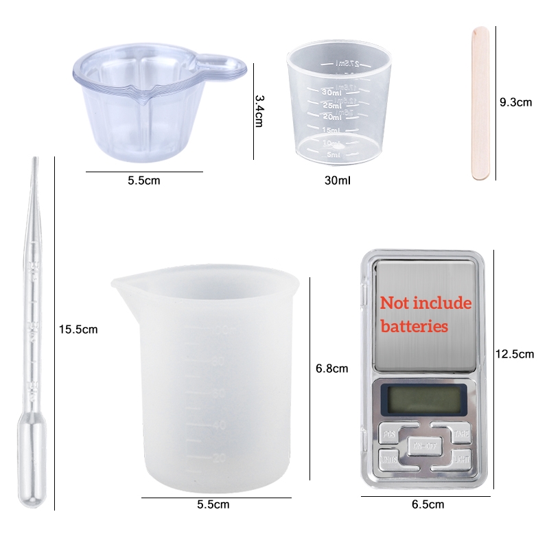 Kit de resina epóxi cristalina - Art Craft Stick avaliação e preço