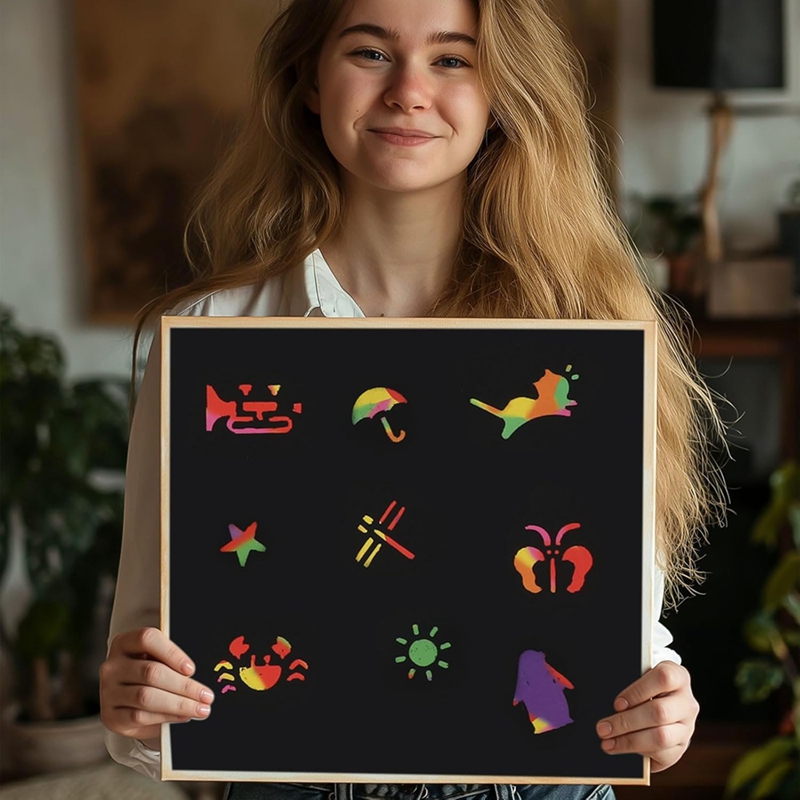 Conjunto de Arte com Papel par - Art Craft Game avaliação e preço