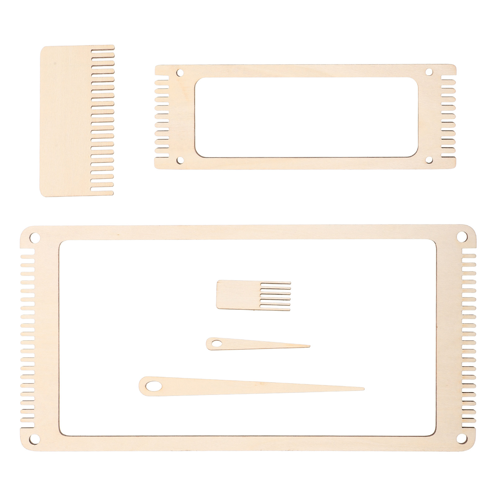 1 Conjunto de Tear de Tecelage - Loom Weaving Frame avaliação e preço