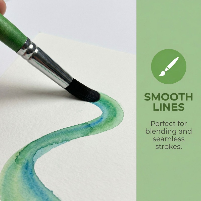 Conjunto de 6 Pincéis de Viage - Gouache Paint Set avaliação e preço