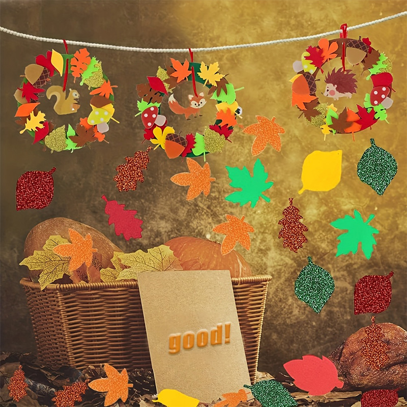 Outono criativo diy grinalda a - Art And Craft Autumn avaliação e preço