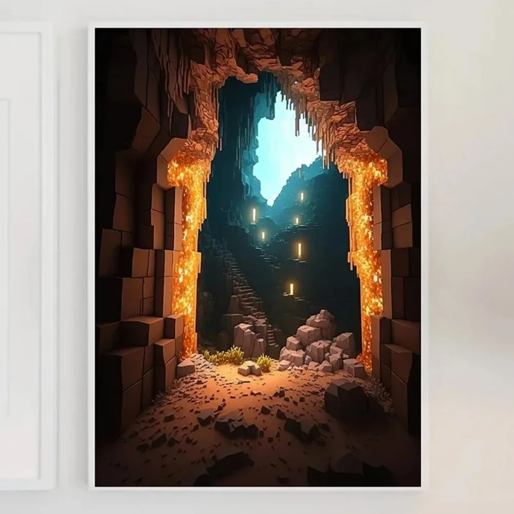 Quadro Decorativo de Paisagem  - Art Craft Game avaliação e preço