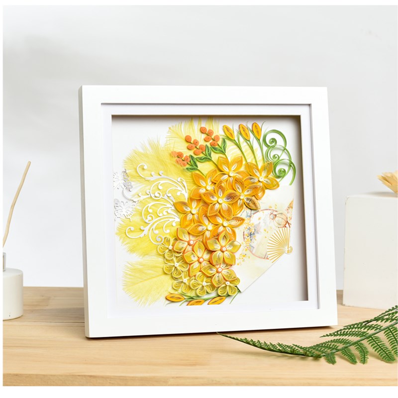 Papel Arte Pena Fan, Handmade  - Quilling Paper Strips avaliação e preço
