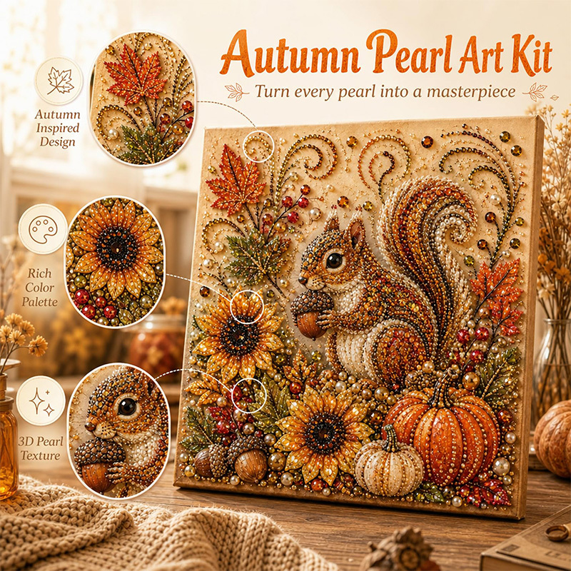 Kit de Pintura de Pérolas de O - Art And Craft Autumn avaliação e preço