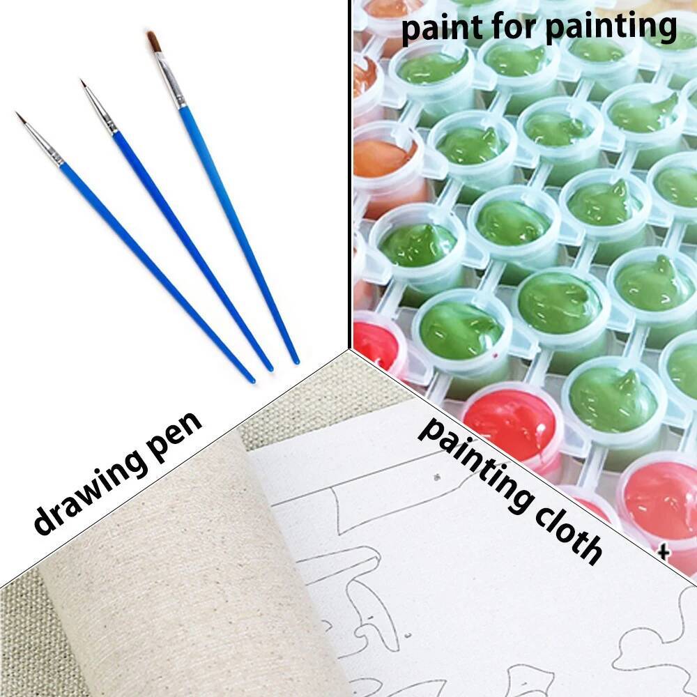 1 unidade de pintura por númer - Art And Craft Autumn avaliação e preço