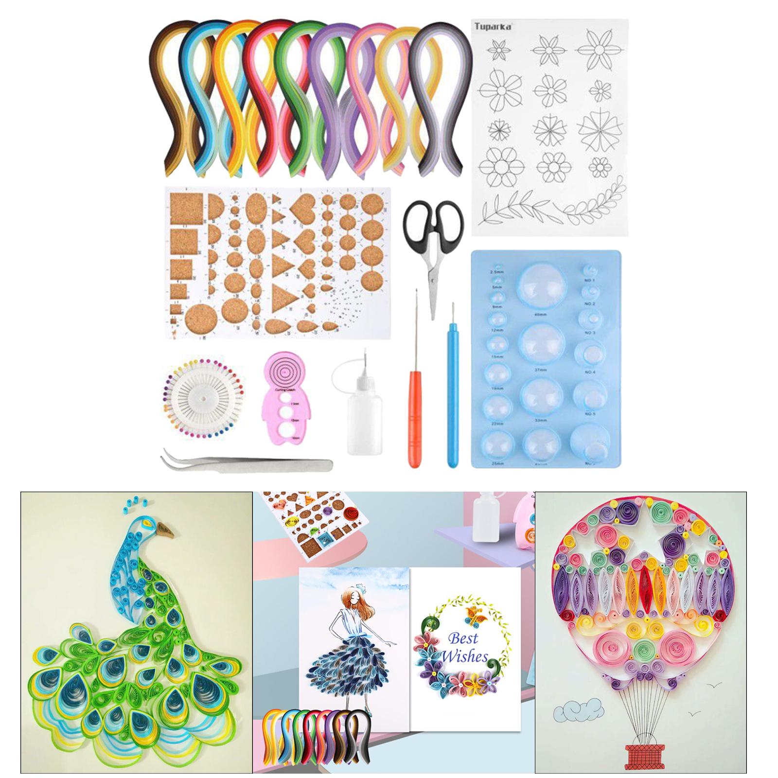 Tiras de papel Ferramenta Quil - Quilling Paper Strips avaliação e preço