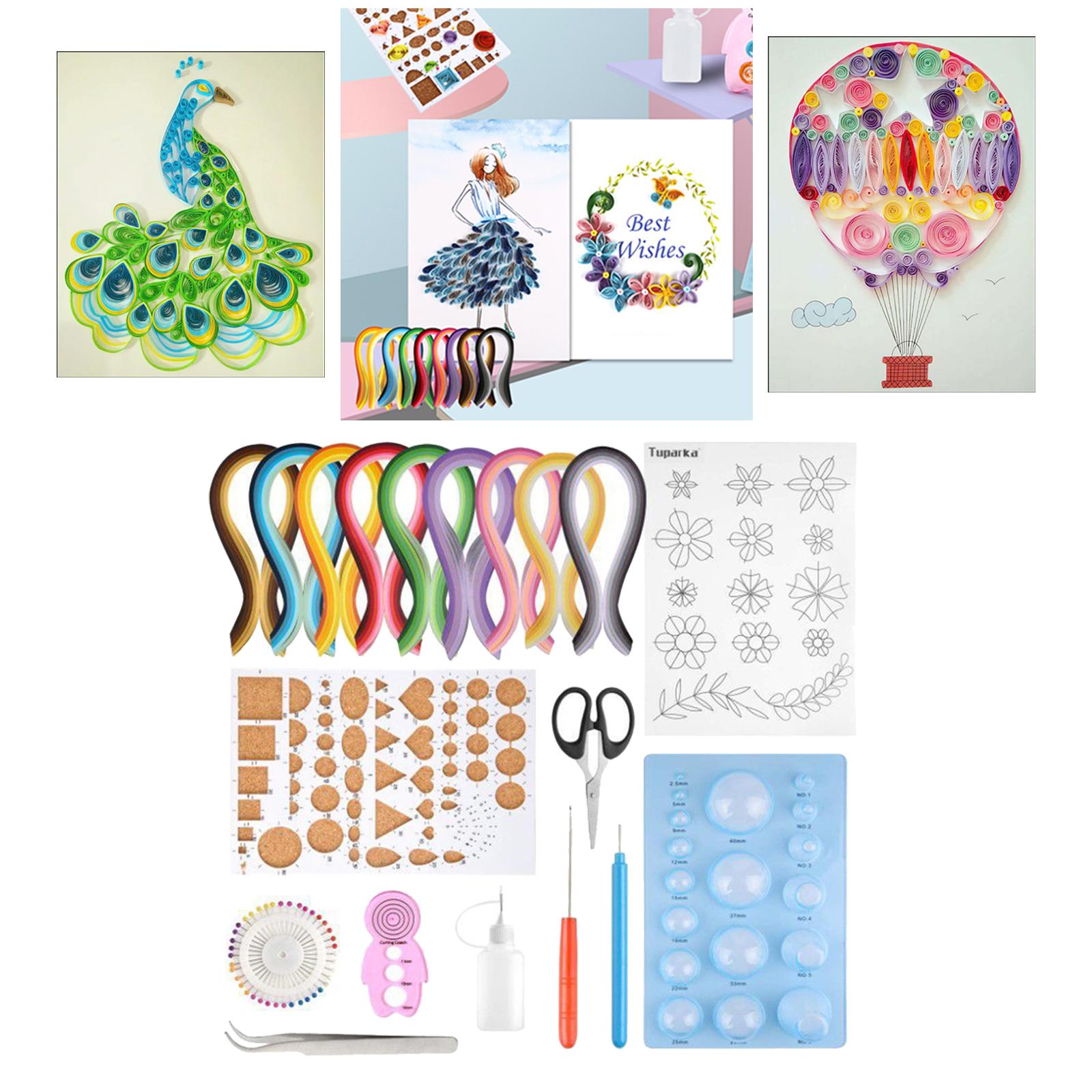 Tiras de papel Ferramenta Quil - Quilling Paper Strips avaliação e preço
