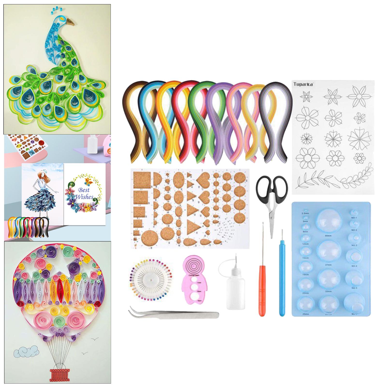 Tiras de papel Ferramenta Quil - Quilling Paper Strips avaliação e preço
