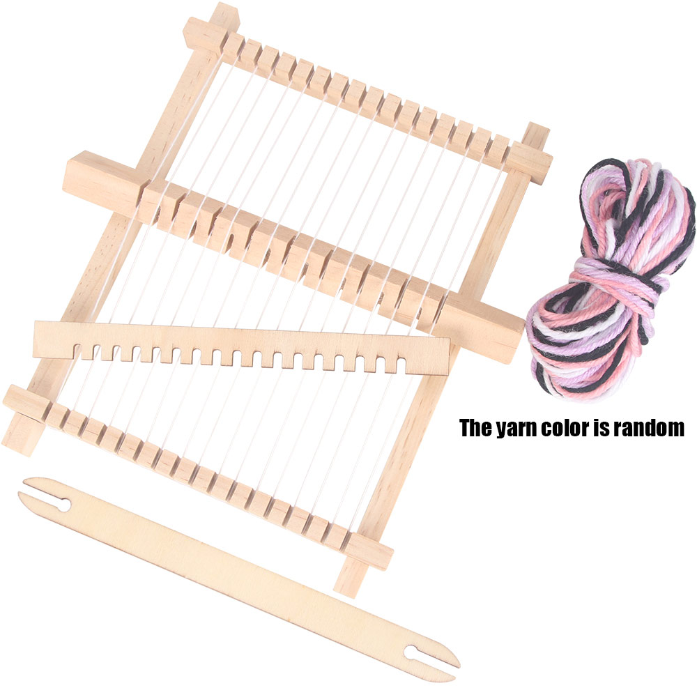 Kit DIY de Mini Tear de Madeir - Loom Weaving Frame avaliação e preço