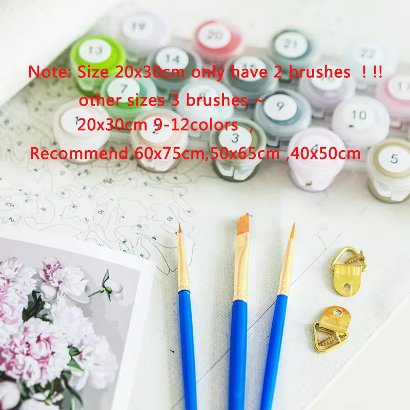 Pintura por Números GATYZTORY, - Art Craft Ideas Easy avaliação e preço