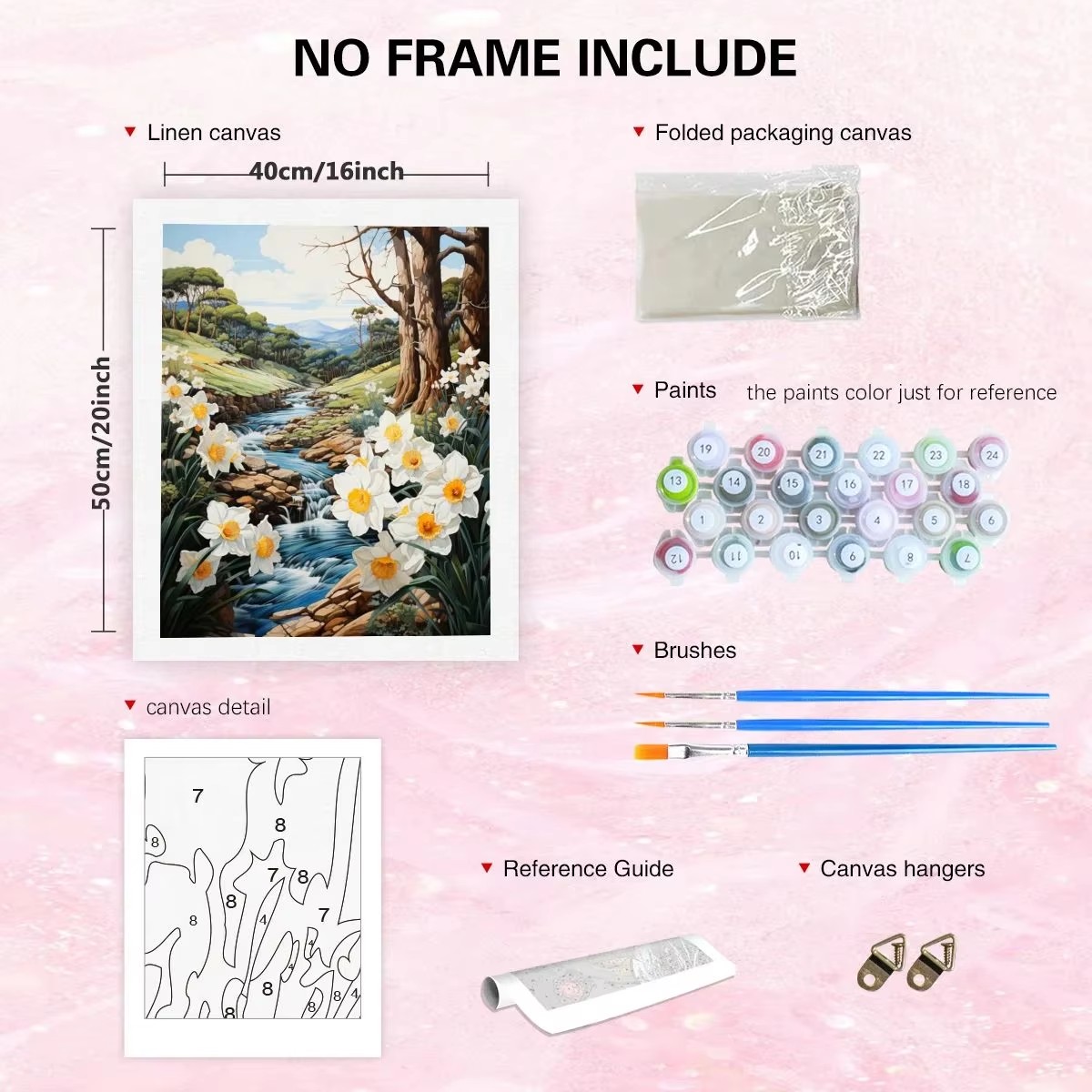 Pintura por Números GATYZTORY, - Art Craft Ideas Easy avaliação e preço