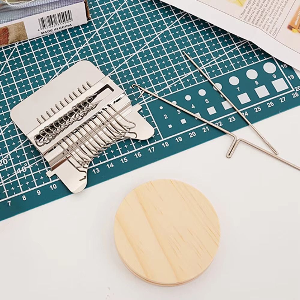 Mini Máquina de Tecelagem com  - Loom Weaving Frame avaliação e preço
