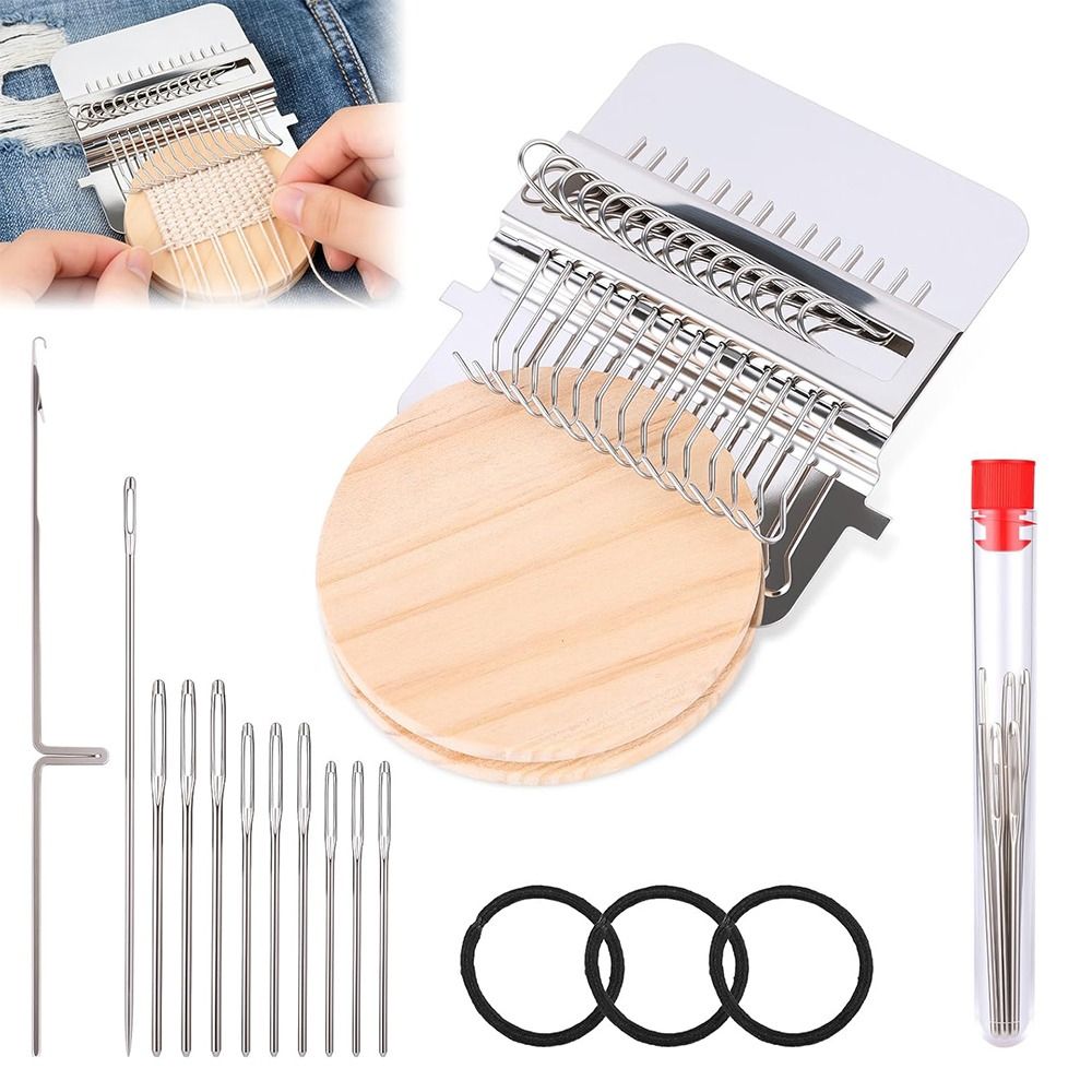 Mini Máquina de Tecelagem com  - Loom Weaving Frame avaliação e preço