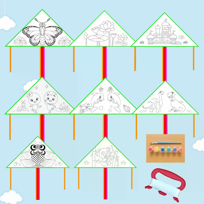 Pipa em Branco para Pintar DIY - Art Craft Kite avaliação e preço