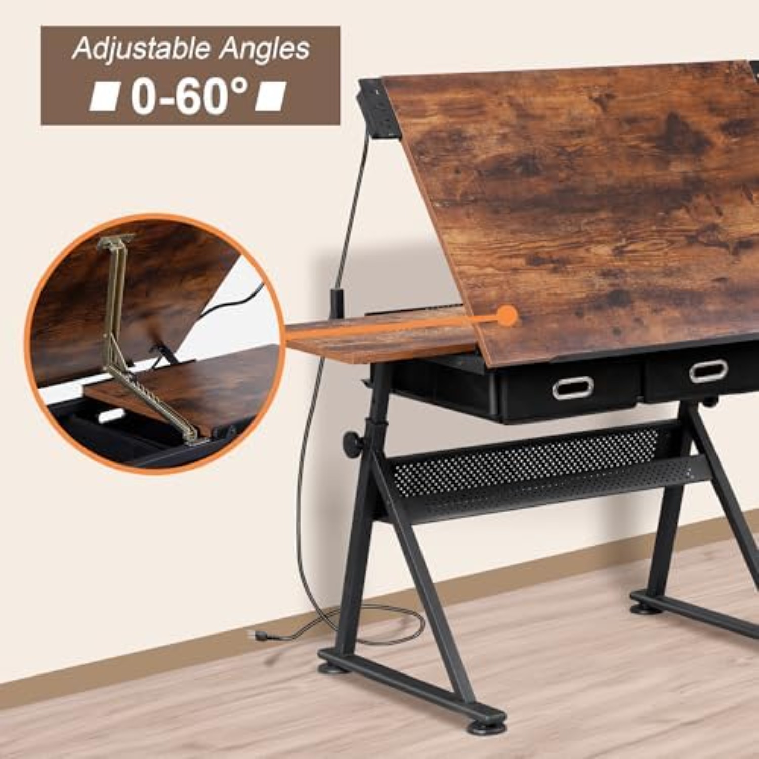 Mesa de Desenho Ajustável com  - Art Crafts avaliação e preço