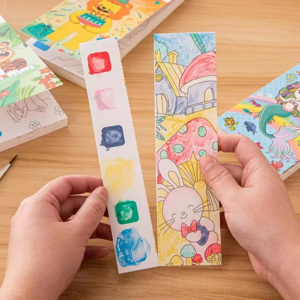 Livro de pintura aquarela port - Gouache Paint Set avaliação e preço