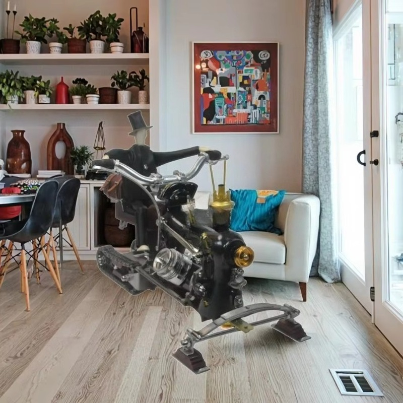 modelo de snowmobile: uma peça - Art Crafts avaliação e preço