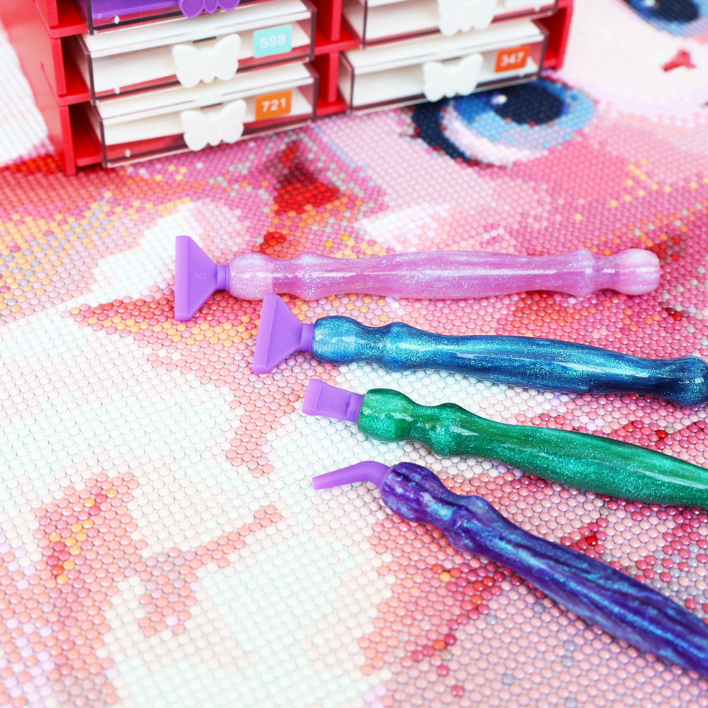 HOMFUN-Pintura Diamante Pen Se - Art Craft Kite avaliação e preço