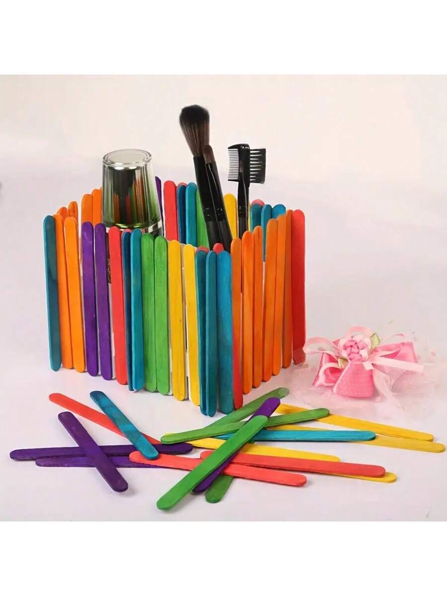 50/100/200 Peças de Palitos de - Art Craft Stick avaliação e preço
