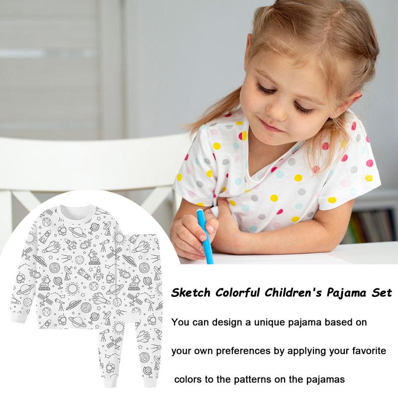 Pijama para colorir para crian - Art And Craft Autumn avaliação e preço